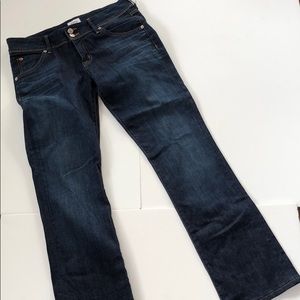 Hudson flare jeans dark wash